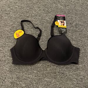 Bali Beauty Back Smoothing Underwire T-Shirt Bra size 36C